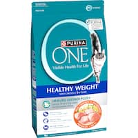 purina one dry cat food chicken - healthy weight