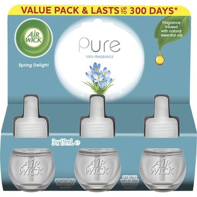 airwick pure le air freshener refill spring delight 57ml