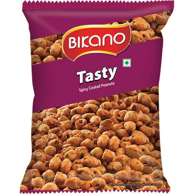 bikano peanuts tasty spicy coated
