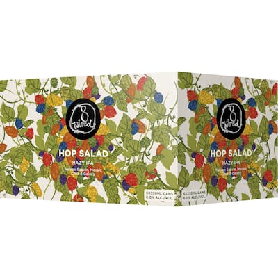8 wired hop salad craft beer hazy ipa