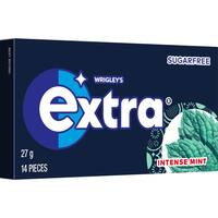 Wrigleys Extra Chewing Gum Intense Mint Sugar Free