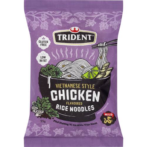 Trident Rice Noodles Vietnamese Chicken Flavour