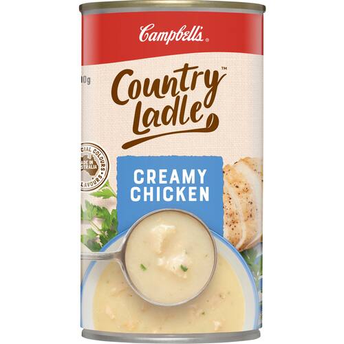 Campbell's Country Ladle Soup Creamy Chicken Canned