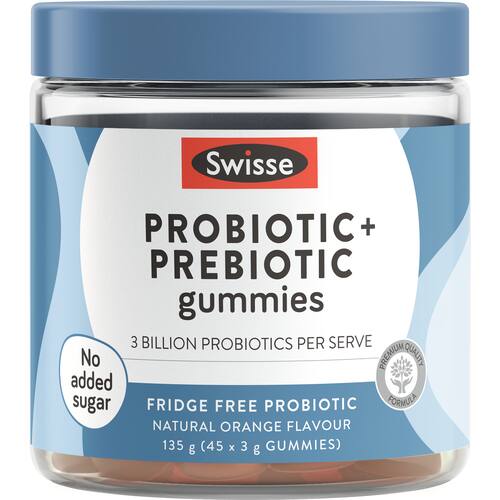Swisse Probiotic + Prebiotic Gummies