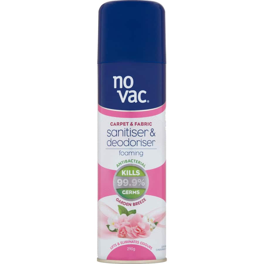 No Vac Carpet Care Deodoriser Garden Breeze