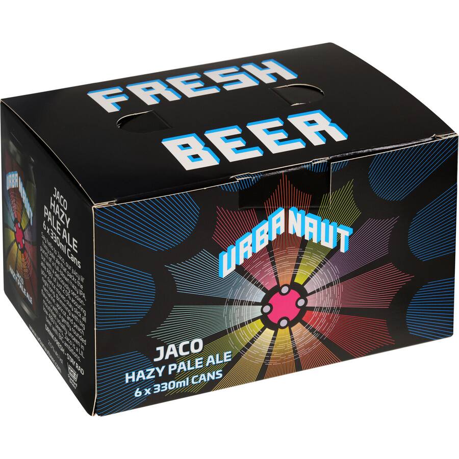 Urbanaut Juno Beer Hazy Pale Ale Low Alcohol
