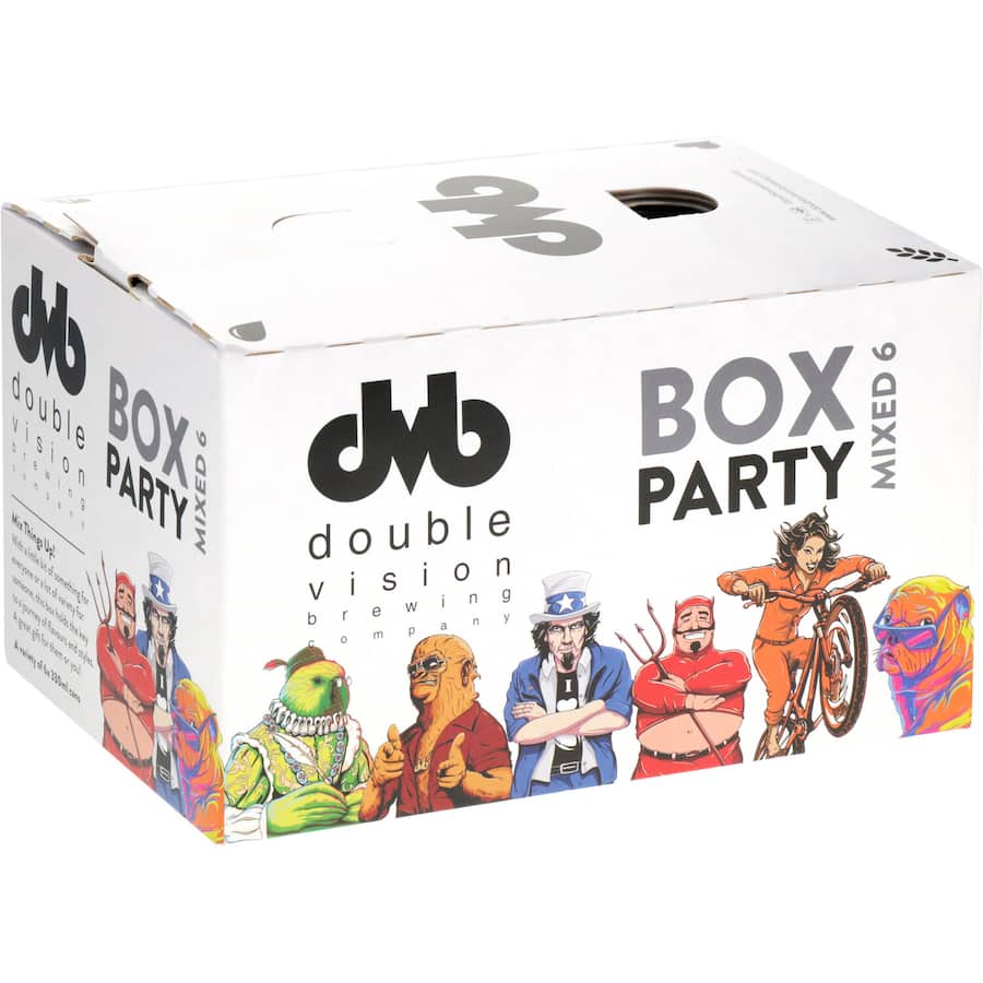 Double Vision Brewing Company Craft Beer Mixed