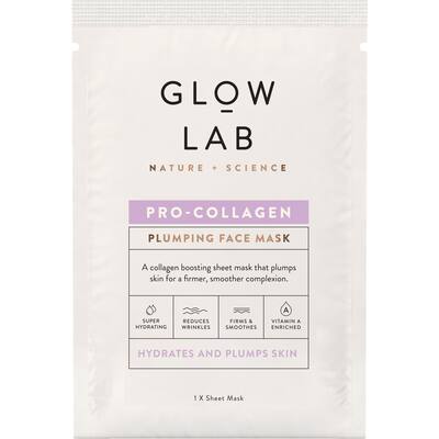 glow lab plumping face mask pro-collagen