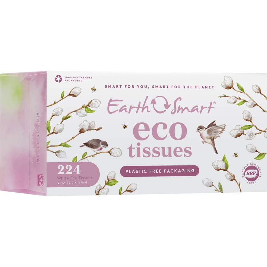 Earthsmart Tissues Plastic Free