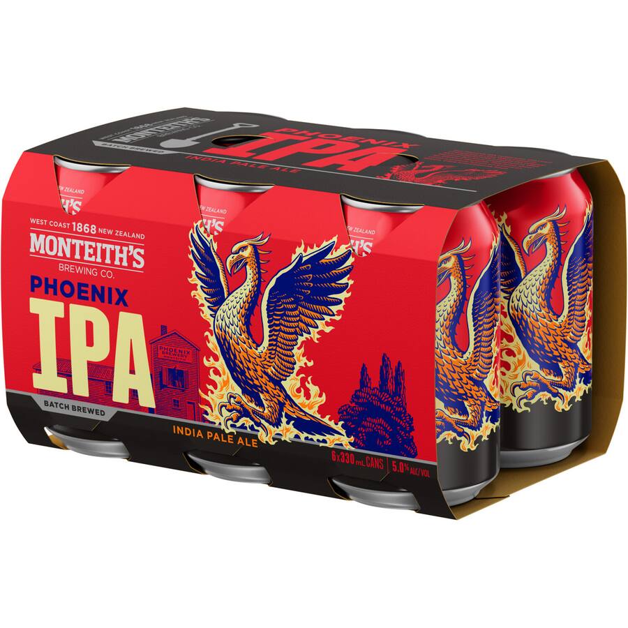 Monteith's Phoenix Craft Beer Ipa