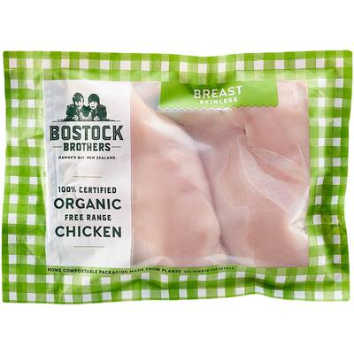 bostocks organic boneless chicken breast free range