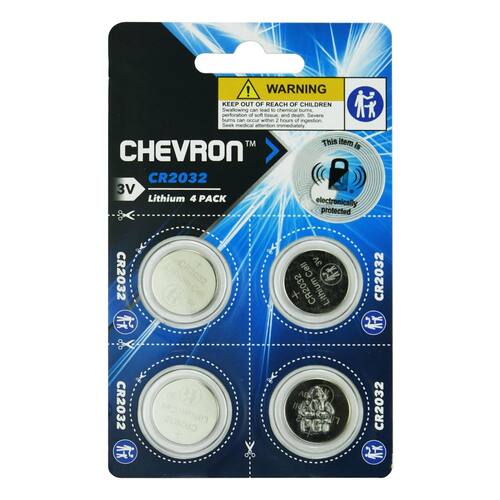 Chevron Lithium Battery Cr2032