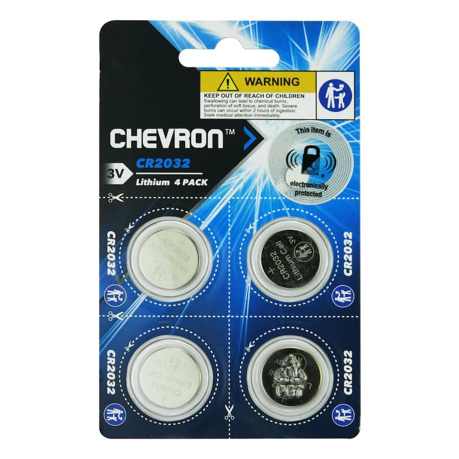 Chevron Lithium Battery Cr2032