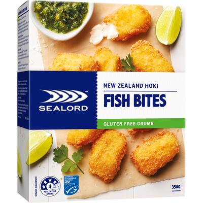 sealord fish bites hoki gluten free