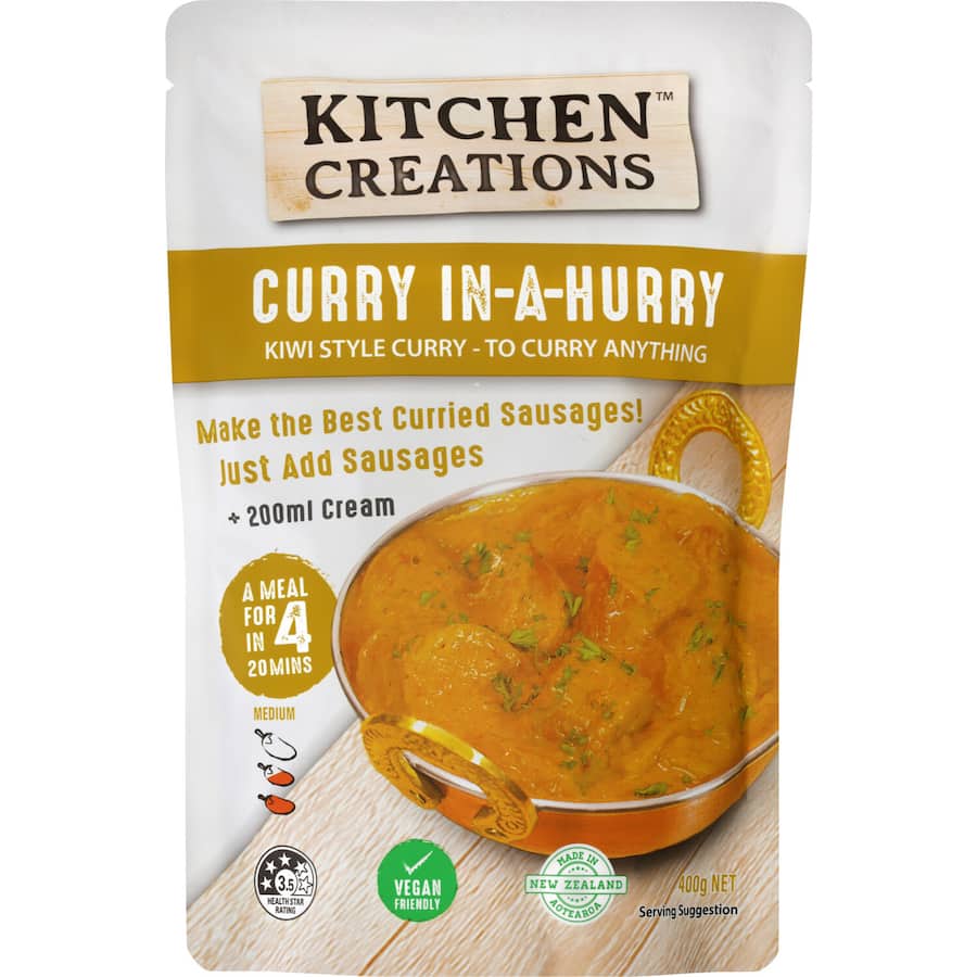 Buy Kitchen Creations Recipe Base Curry In A Hurry online at