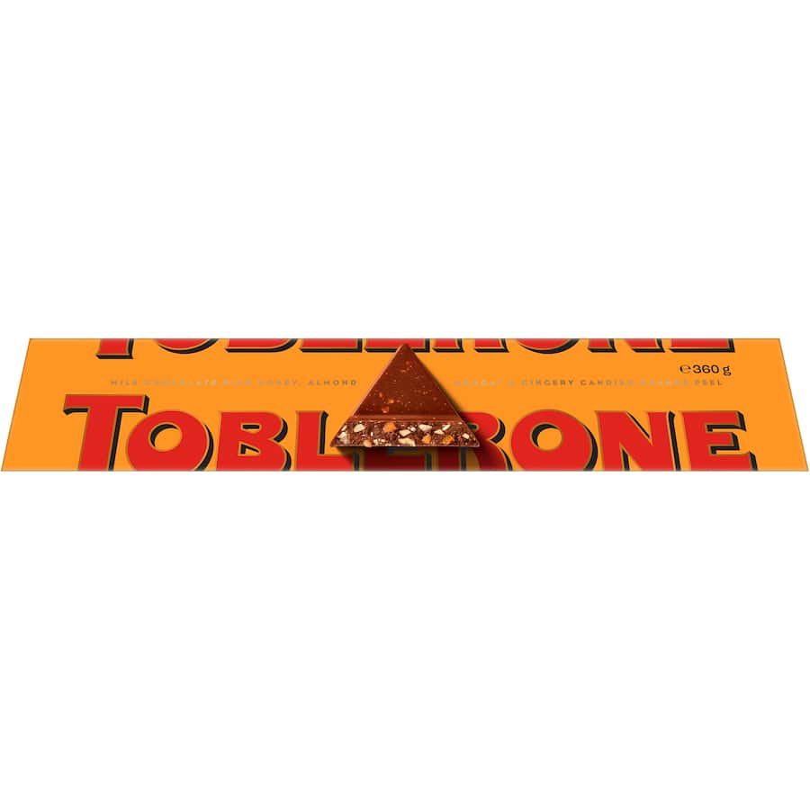 Toblerone Chocolate Block Orange