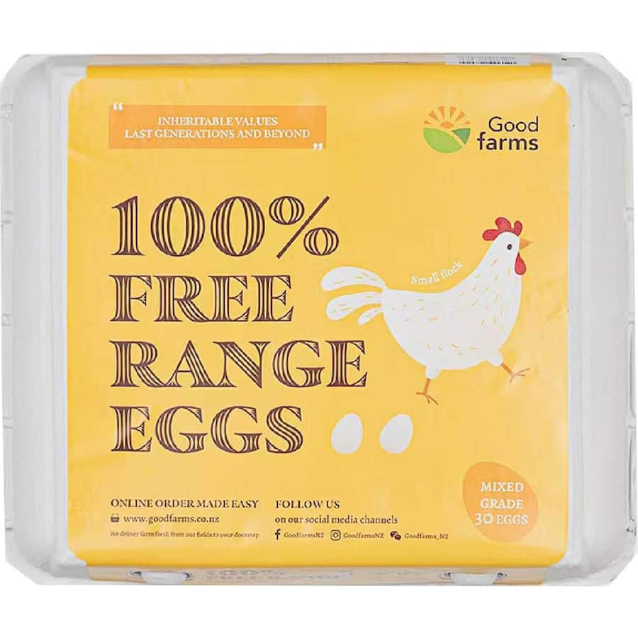 Good Farms Eggs Free Range Mixed Grade