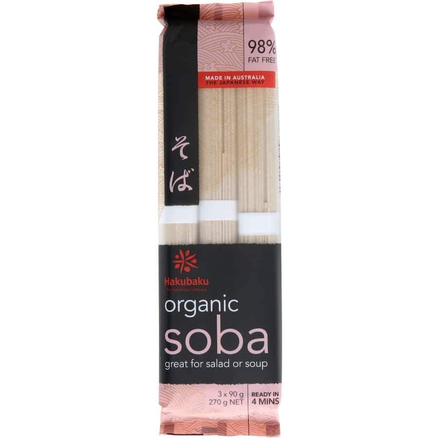 Hakubaku Soba Noodles Organic