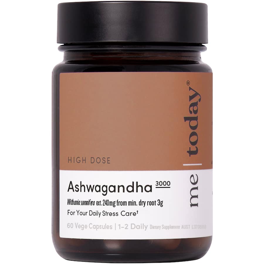 Me Today Ashwagandha Stress & Relaxation Support Vitamin Capsules