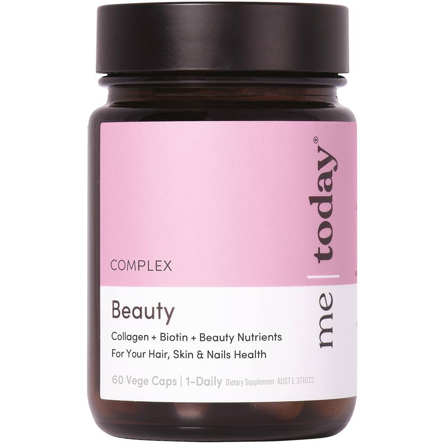 Me Today Beauty Hair, Skin & Nails Support Capsules