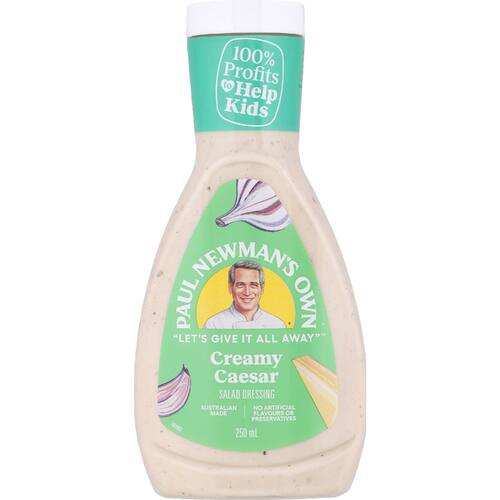 Paul Newmans Own Salad Dressing Creamy Caesar