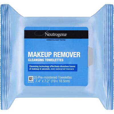 neutrogena facial wipes cleansing towelettes