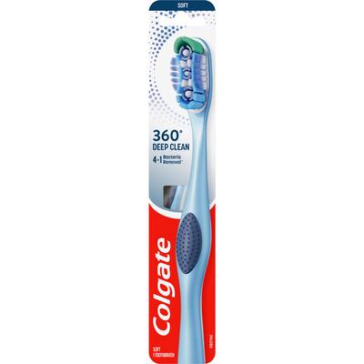 colgate 360 whole mouth clean toothbrush soft bristles