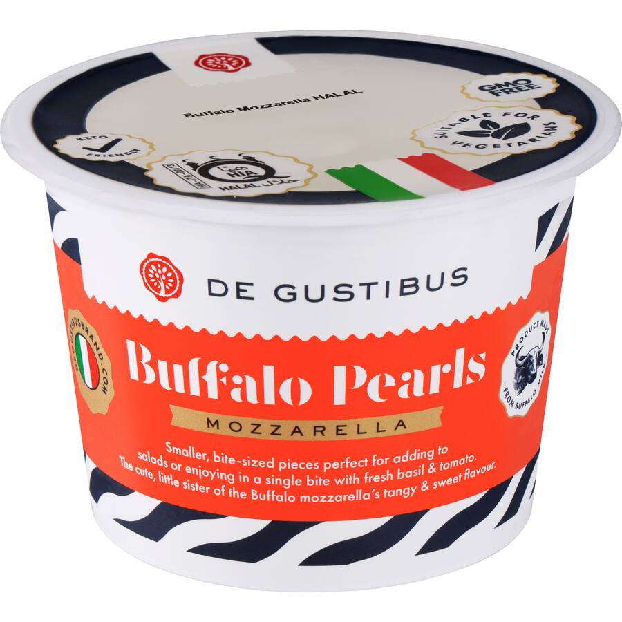 De Gustibus Mozzarella Cheese Buffalo Pearls