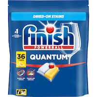 finish dishwasher tablets ultimate all in 1 lemon sparkle