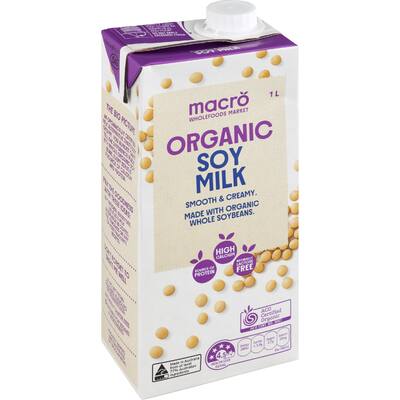 macro organic soy milk 