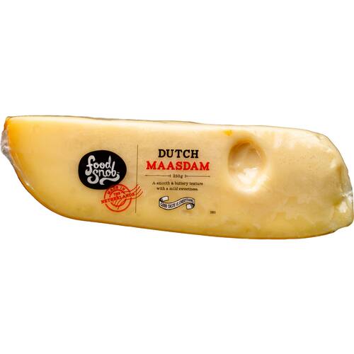 Food Snob Deli Cheese Maasdam