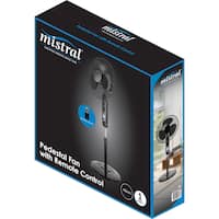 Mistral Pedestal Fan With Remote Control 40cm