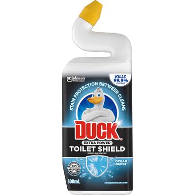 duck toilet shield toilet cleaner ocean burst