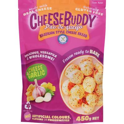 cheesebuddy cheese puffs garlic gluten free
