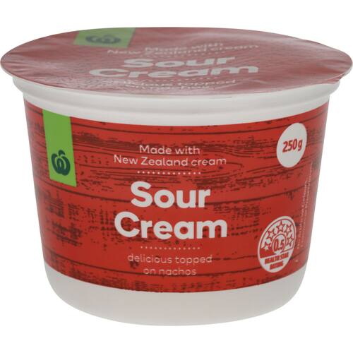 Countdown Sour Cream Original 250g bunch