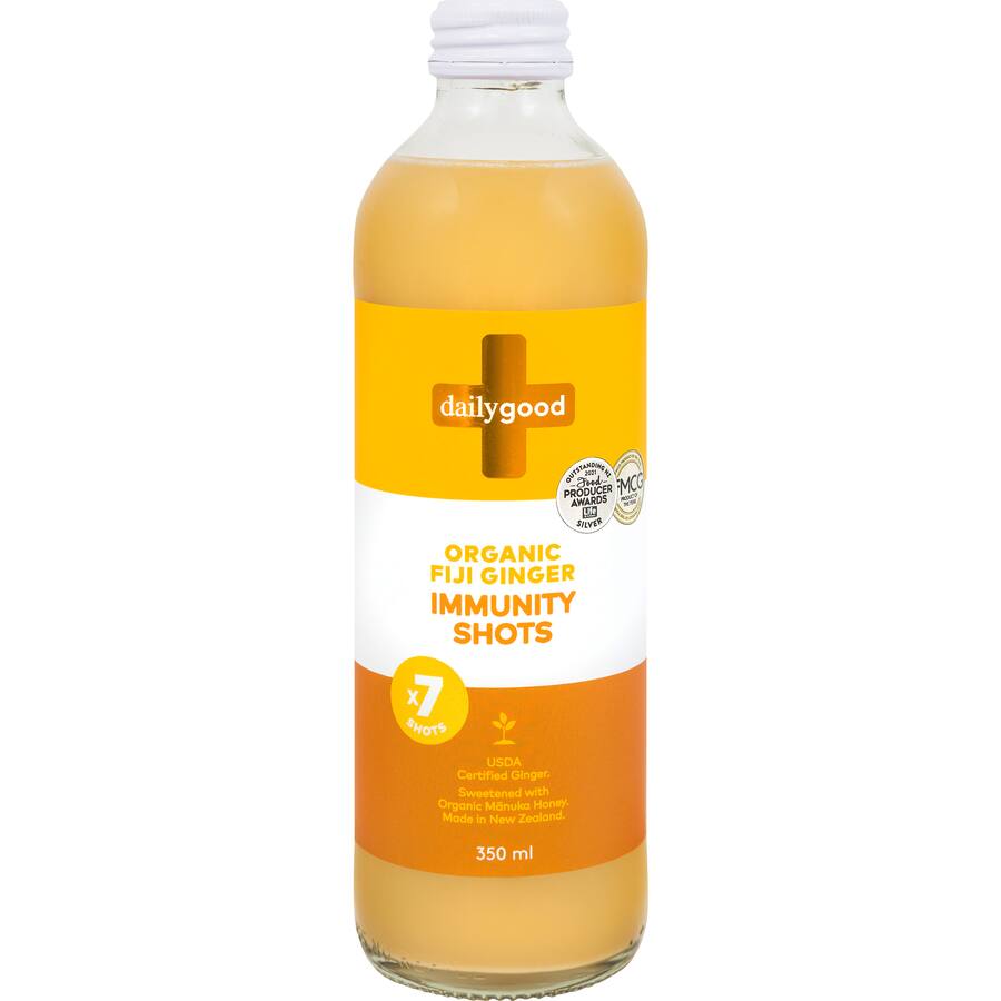 Daily Good Immunity Shots Ginger