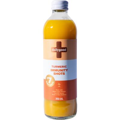 daily good immunity shots turmeric