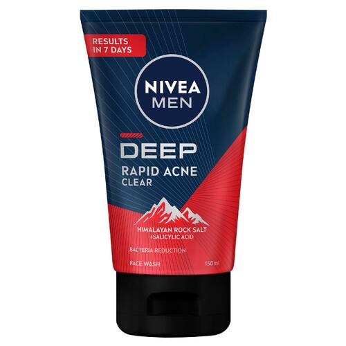 Nivea Men Acne Clear Face Wash Deep Rapid