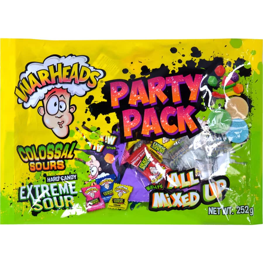 Warheads Sweets Party Pack Mixed Up