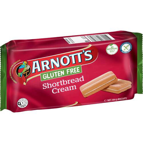 Arnotts Shortbread Cream Gluten Free