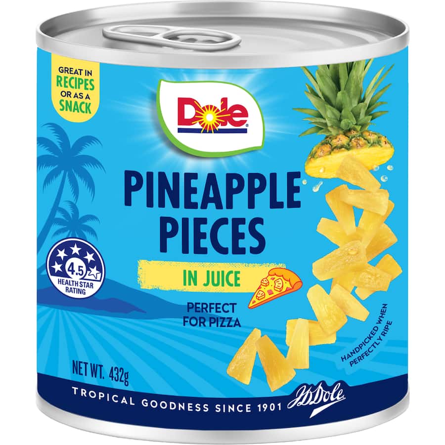 Dole Pineapple Pieces In Juice