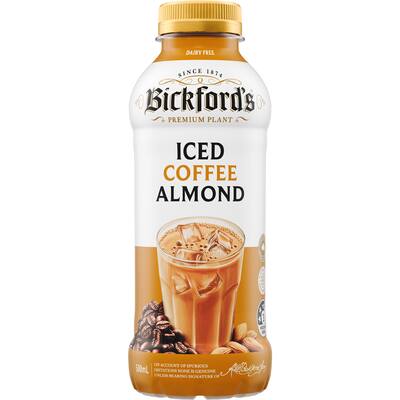 bickford's iced coffee almond milk