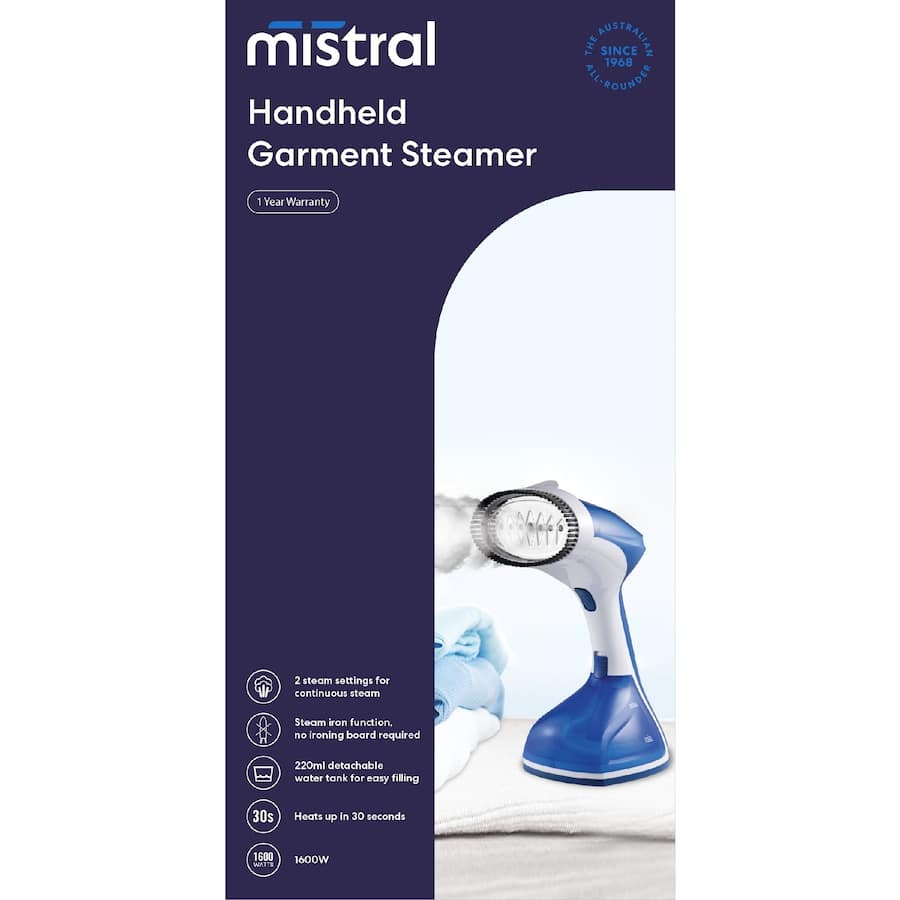 Mistral Handheld Garment Steamer