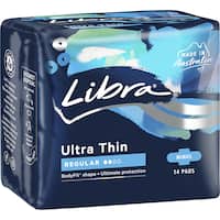 Libra Ultra Thin Regular Pads With Wings