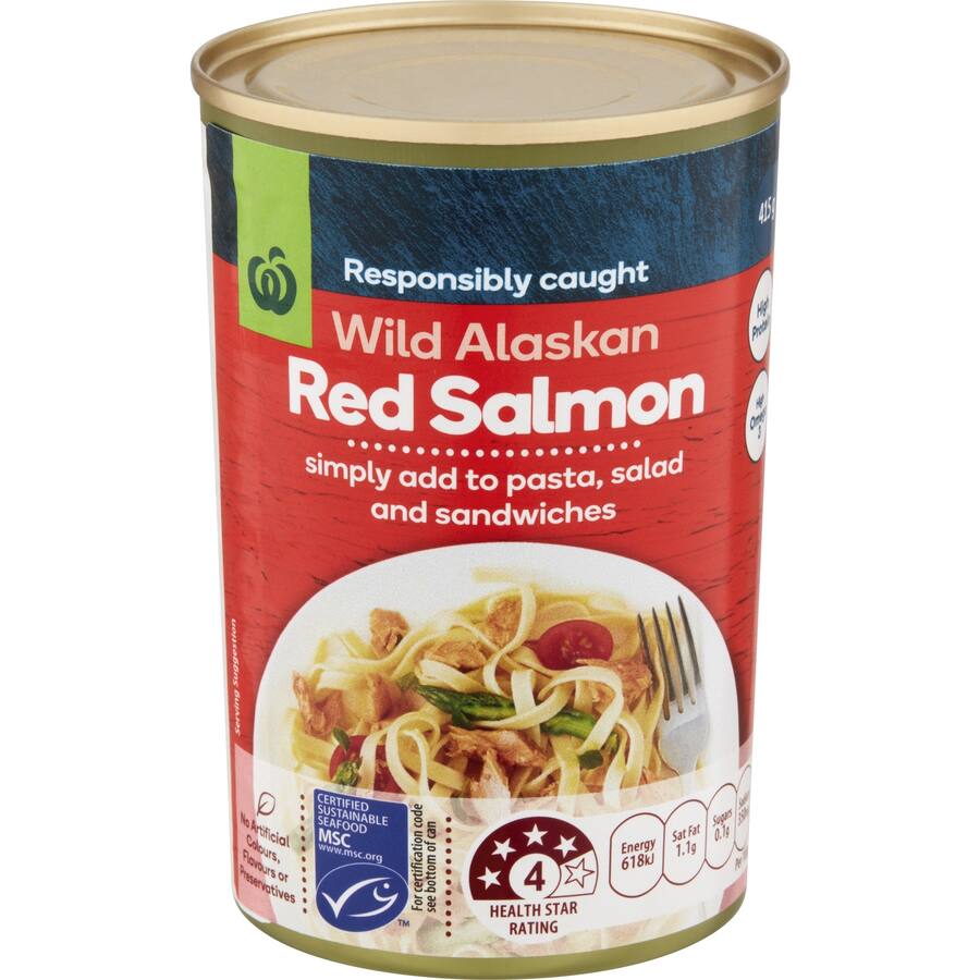 Woolworths Salmon Red