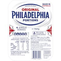 Philadelphia Cheese Snack Cream Cheese Tubs