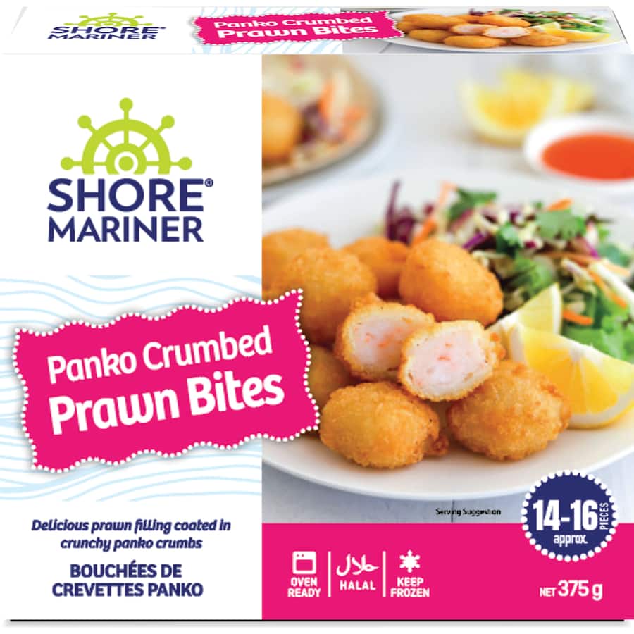 Shore Mariner Prawn Bites Panko Crumbed