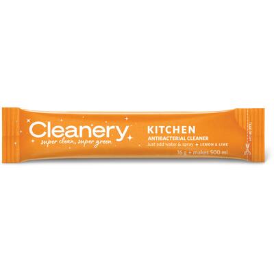 cleanery kitchen cleaner lemon & lime antibacterial
