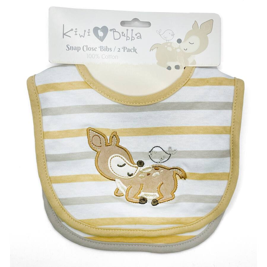 Kiwi Bubba Snap Dome Closure Bib