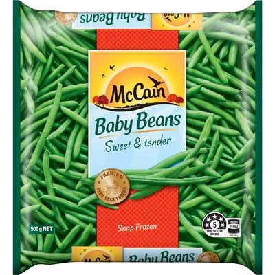 mccain frozen green baby beans 